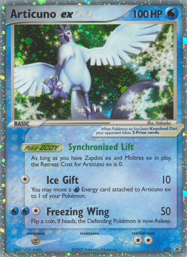 Articuno ex (032) [Nintendo: Black Star Promos] | Shuffle n Cut Hobbies & Games