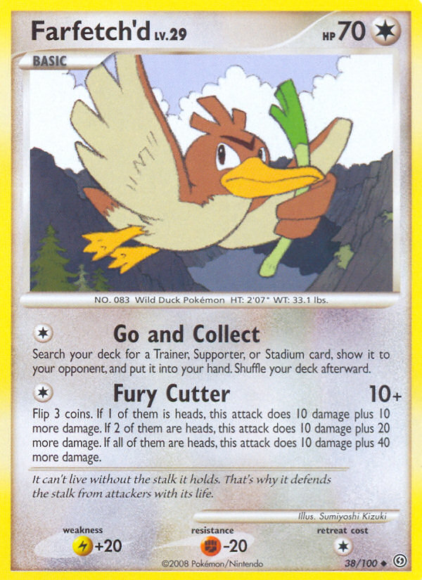 Farfetch'd (38/100) [Diamond & Pearl: Stormfront] | Shuffle n Cut Hobbies & Games