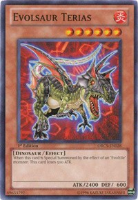 Evolsaur Terias [ORCS-EN028] Common | Shuffle n Cut Hobbies & Games