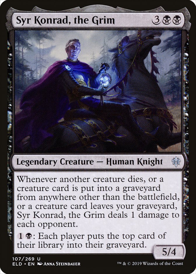 Syr Konrad, the Grim [Throne of Eldraine] | Shuffle n Cut Hobbies & Games