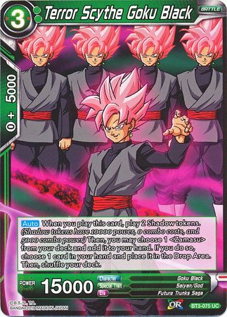 Terror Scythe Goku Black [BT3-075] | Shuffle n Cut Hobbies & Games