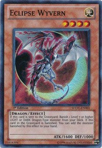 Eclipse Wyvern [SDDC-EN003] Super Rare | Shuffle n Cut Hobbies & Games