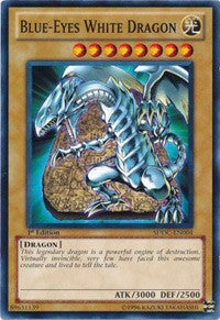 Blue-Eyes White Dragon [SDDC-EN004] Common | Shuffle n Cut Hobbies & Games