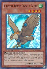 Crystal Beast Cobalt Eagle [RYMP-EN045] Super Rare | Shuffle n Cut Hobbies & Games