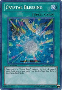 Crystal Blessing [RYMP-EN050] Secret Rare | Shuffle n Cut Hobbies & Games