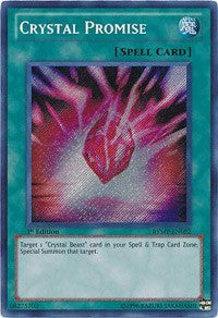 Crystal Promise [RYMP-EN052] Secret Rare | Shuffle n Cut Hobbies & Games