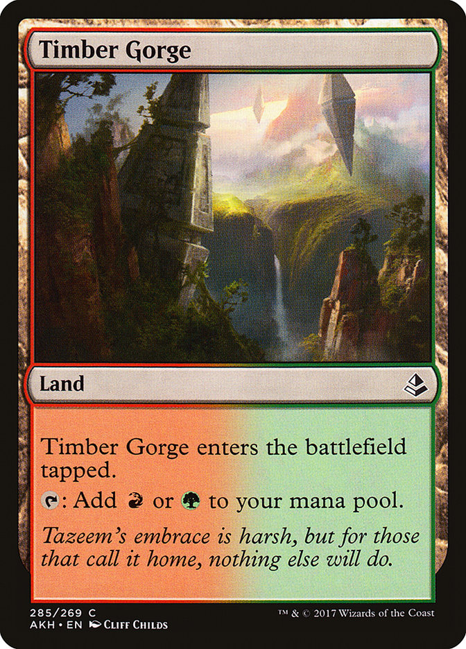 Timber Gorge [Amonkhet] | Shuffle n Cut Hobbies & Games