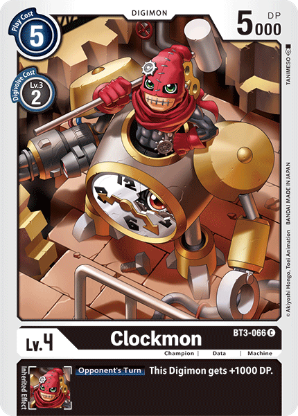 Clockmon [BT3-066] [Release Special Booster Ver.1.5] | Shuffle n Cut Hobbies & Games