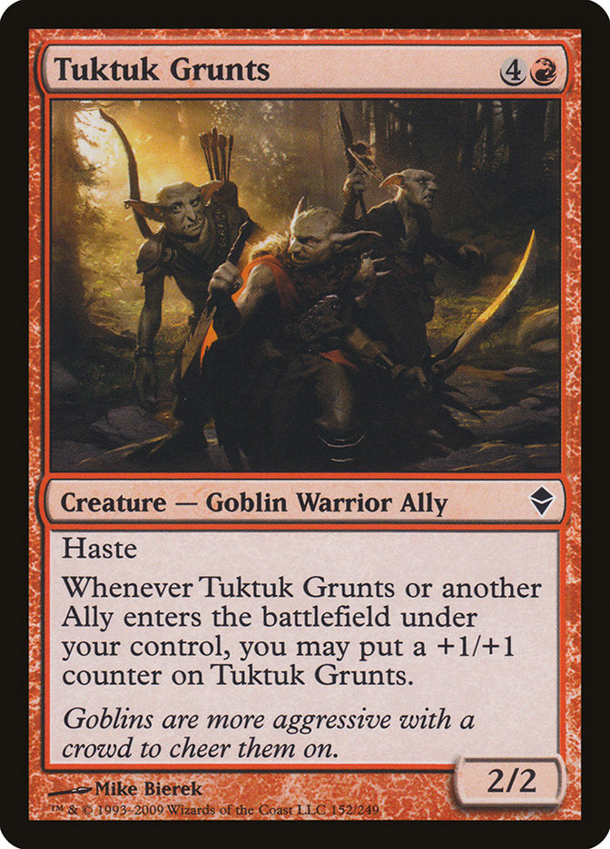 Tuktuk Grunts [Zendikar] | Shuffle n Cut Hobbies & Games