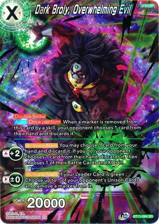 Dark Broly, Overwhelming Evil [BT11-064] | Shuffle n Cut Hobbies & Games