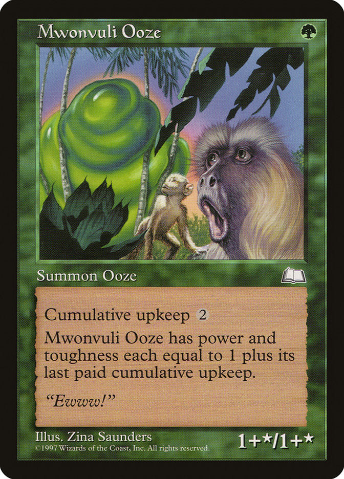 Mwonvuli Ooze [Weatherlight] | Shuffle n Cut Hobbies & Games