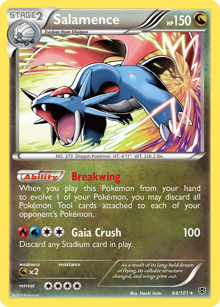 Salamence (64/101) [Black & White: Plasma Blast] | Shuffle n Cut Hobbies & Games