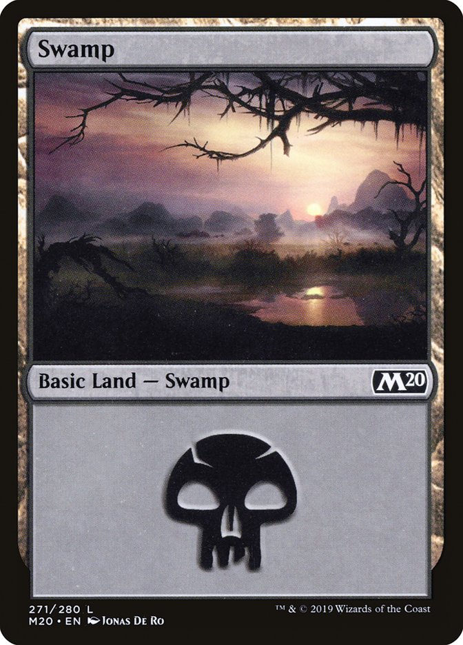 Swamp (271) [Core Set 2020] | Shuffle n Cut Hobbies & Games