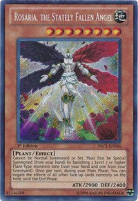 Rosaria, the Stately Fallen Angel [PRC1-EN016] Secret Rare | Shuffle n Cut Hobbies & Games