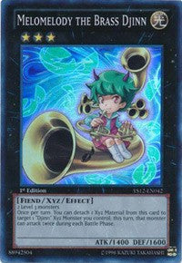 Melomelody the Brass Djinn [YS12-EN042] Super Rare | Shuffle n Cut Hobbies & Games