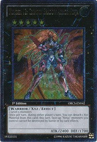 Number 12: Crimson Shadow Armor Ninja (UTR) [ORCS-EN042] Ultimate Rare | Shuffle n Cut Hobbies & Games