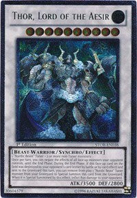 Thor, Lord of the Aesir (UTR) [STOR-EN038] Ultimate Rare | Shuffle n Cut Hobbies & Games