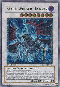 Black-Winged Dragon (UTR) [TSHD-EN040] Ultimate Rare | Shuffle n Cut Hobbies & Games