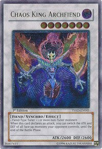 Chaos King Archfiend (UTR) [TSHD-EN041] Ultimate Rare | Shuffle n Cut Hobbies & Games