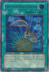 Cards for Black Feathers (UTR) [TSHD-EN046] Ultimate Rare | Shuffle n Cut Hobbies & Games