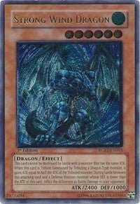 Strong Wind Dragon (UTR) [RGBT-EN003] Ultimate Rare | Shuffle n Cut Hobbies & Games