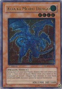 Koa'ki Meiru Drago (UTR) [RGBT-EN024] Ultimate Rare | Shuffle n Cut Hobbies & Games