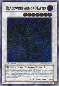 Blackwing Armor Master (UTR) [CRMS-EN041] Ultimate Rare | Shuffle n Cut Hobbies & Games