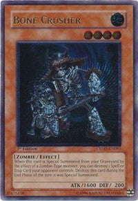 Bone Crusher (UTR) [CRMS-EN083] Ultimate Rare | Shuffle n Cut Hobbies & Games