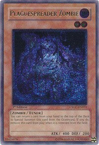 Plaguespreader Zombie (UTR) [CSOC-EN031] Ultimate Rare | Shuffle n Cut Hobbies & Games