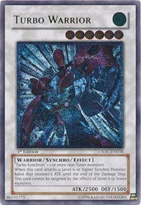 Turbo Warrior (UTR) [CSOC-EN038] Ultimate Rare | Shuffle n Cut Hobbies & Games