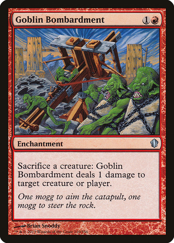 Goblin Bombardment [Commander 2013] | Shuffle n Cut Hobbies & Games