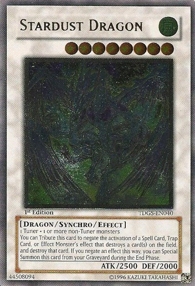 Stardust Dragon (UTR) [TDGS-EN040] Ultimate Rare | Shuffle n Cut Hobbies & Games