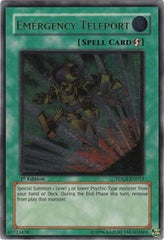 Emergency Teleport (UTR) [TDGS-EN053] Ultimate Rare | Shuffle n Cut Hobbies & Games