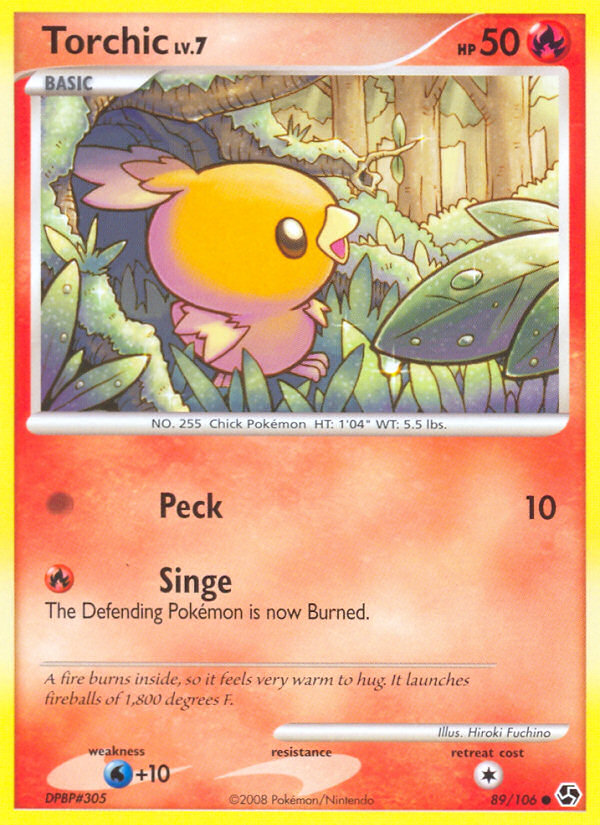 Torchic (89/106) [Diamond & Pearl: Great Encounters] | Shuffle n Cut Hobbies & Games