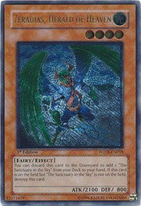 Zeradias, Herald of Heaven (UTR) [FOTB-EN018] Ultimate Rare | Shuffle n Cut Hobbies & Games