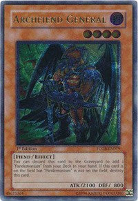 Archfiend General (UTR) [FOTB-EN019] Ultimate Rare | Shuffle n Cut Hobbies & Games