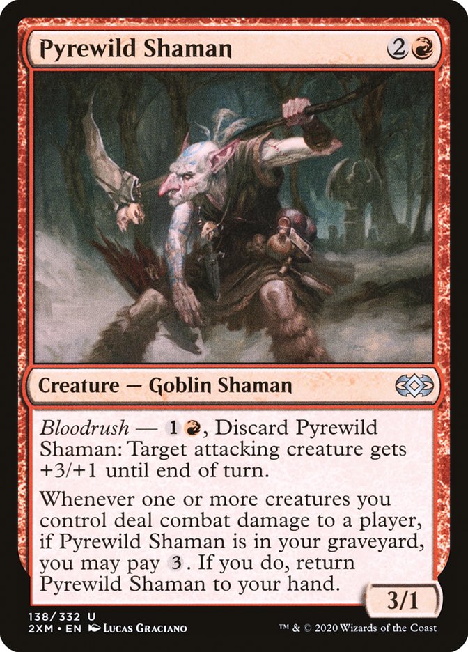 Pyrewild Shaman [Double Masters] | Shuffle n Cut Hobbies & Games