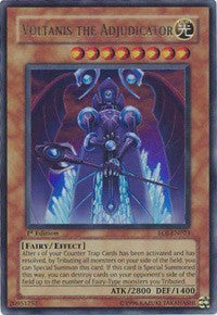 Voltanis the Adjudicator (UTR) [EOJ-EN023] Ultimate Rare | Shuffle n Cut Hobbies & Games