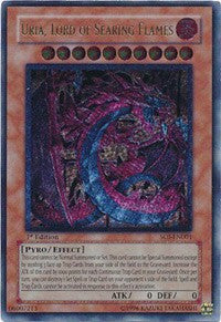 Uria, Lord of Searing Flames (UTR) [SOI-EN001] Ultimate Rare | Shuffle n Cut Hobbies & Games