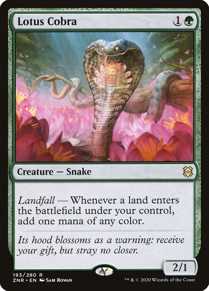 Lotus Cobra [Zendikar Rising] | Shuffle n Cut Hobbies & Games