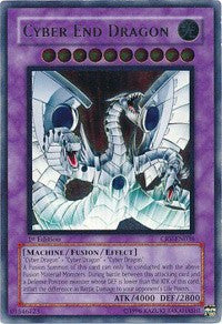 Cyber End Dragon (UTR) [CRV-EN036] Ultimate Rare | Shuffle n Cut Hobbies & Games