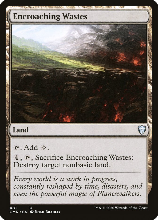 Encroaching Wastes [Commander Legends] | Shuffle n Cut Hobbies & Games