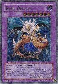 King Dragun (UTR) [FET-EN036] Ultimate Rare | Shuffle n Cut Hobbies & Games