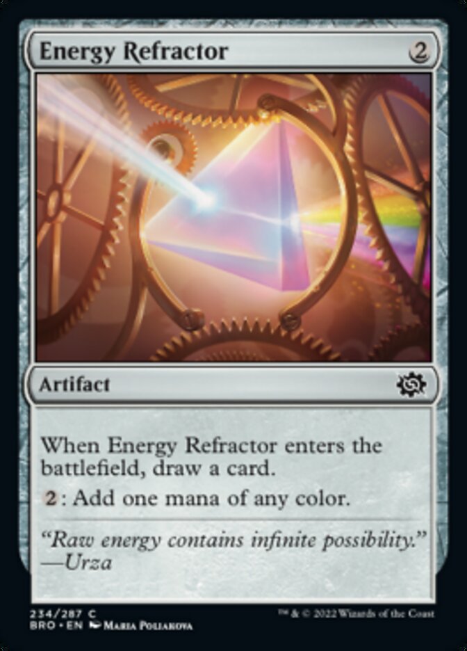 Energy Refractor [The Brothers' War] | Shuffle n Cut Hobbies & Games