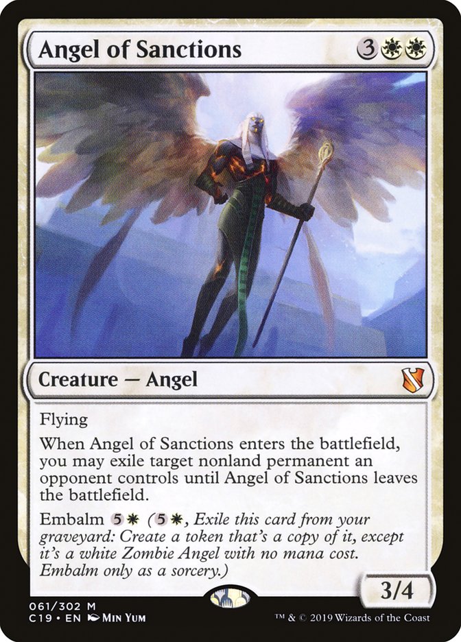 Angel of Sanctions [Commander 2019] | Shuffle n Cut Hobbies & Games