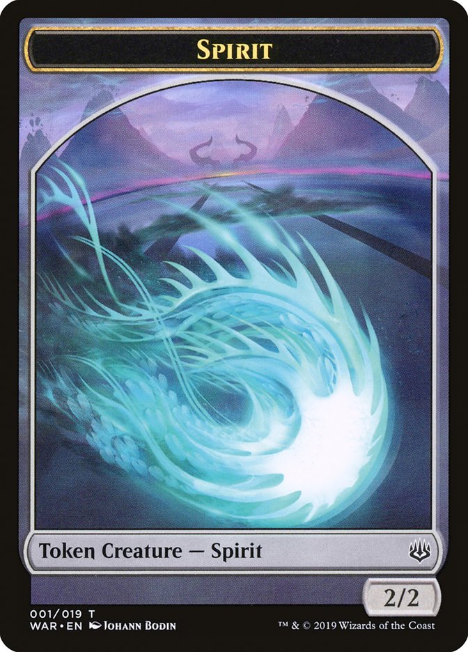 Spirit Token [War of the Spark Tokens] | Shuffle n Cut Hobbies & Games