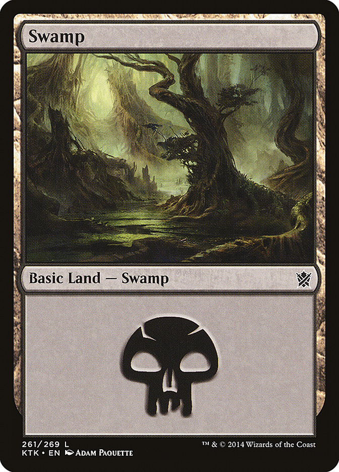 Swamp (261) [Khans of Tarkir] | Shuffle n Cut Hobbies & Games