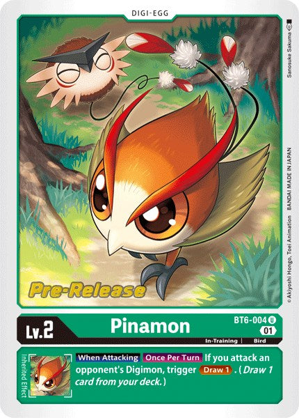 Pinamon [BT6-004] [Double Diamond Pre-Release Cards] | Shuffle n Cut Hobbies & Games