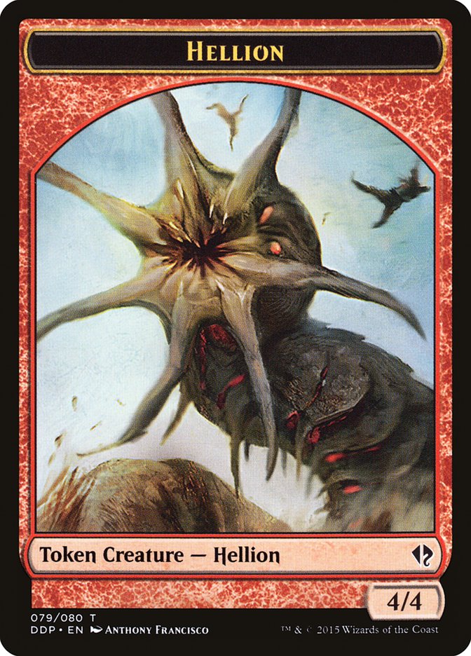 Hellion Token [Duel Decks: Zendikar vs. Eldrazi] | Shuffle n Cut Hobbies & Games