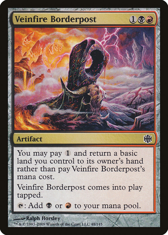 Veinfire Borderpost [Alara Reborn] | Shuffle n Cut Hobbies & Games